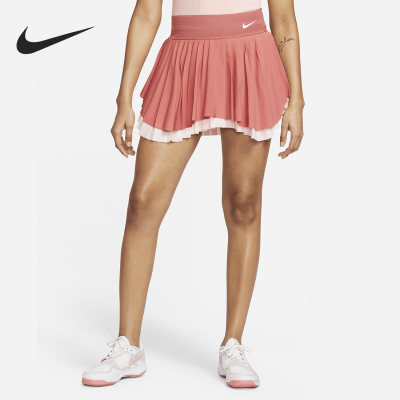 Nike/耐克正品夏季Dri-FIT Slam女子网球运动短裙DR9750-655