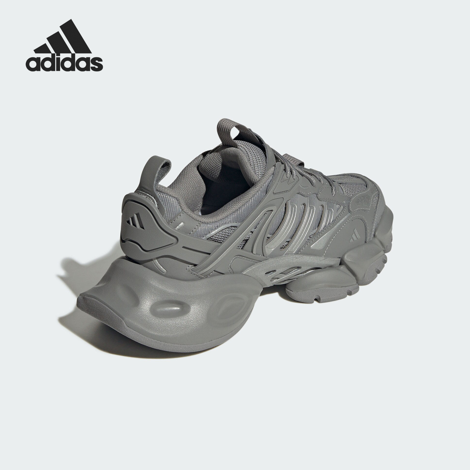 Adidas/阿迪达斯正品新款男女厚底缓震低帮运动跑步鞋JR9174