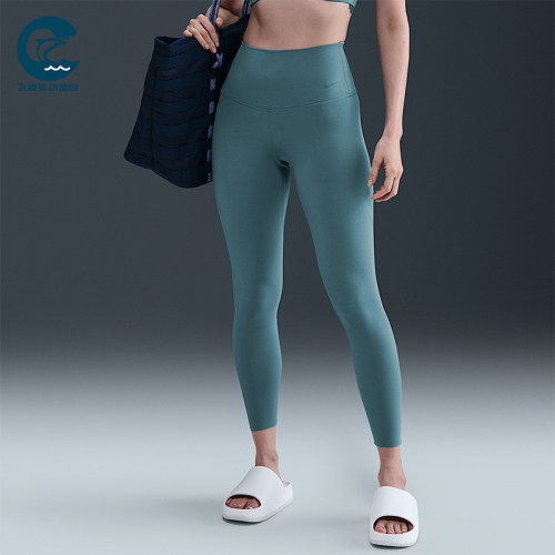 Nike/耐克正品2025秋季款女士散步高腰紧身运动长裤DQ6014-006