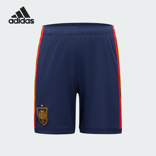 Adidas/阿迪达斯正品西班牙国家队男士比赛运动短裤JN4396