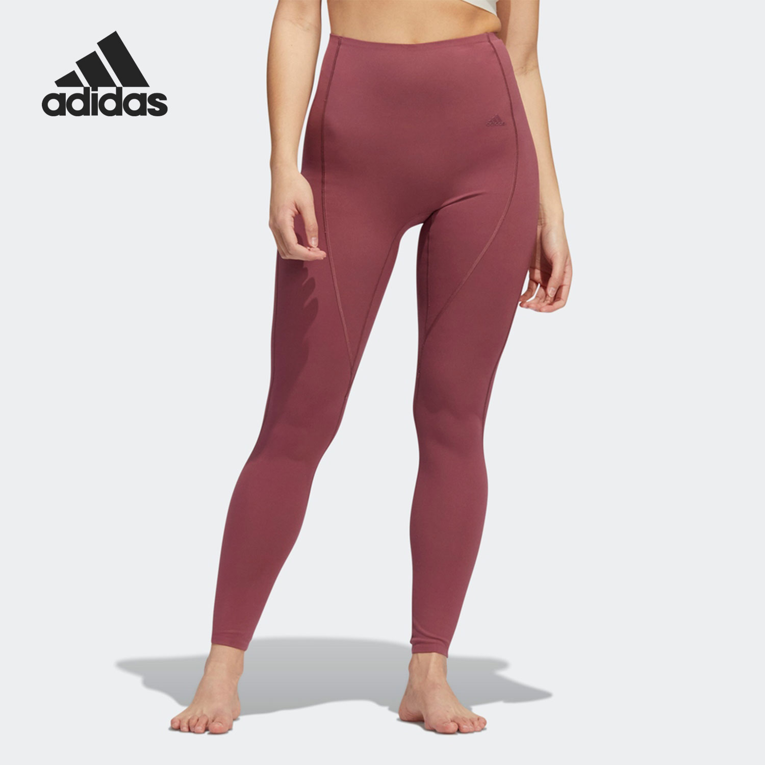 阿迪达斯正品女子运动紧身裤