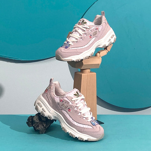 斯凯奇正品 2.0女子耐磨缓震厚底运动鞋 新款 Lites Skechers