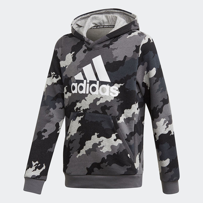 Adidas/阿迪达斯正品 当季新款男大童运动连帽套头衫 GE0693,童装/婴儿装/亲子装,卫衣/绒衫,淘宝优惠券,粉丝福利购,淘宝优惠卷