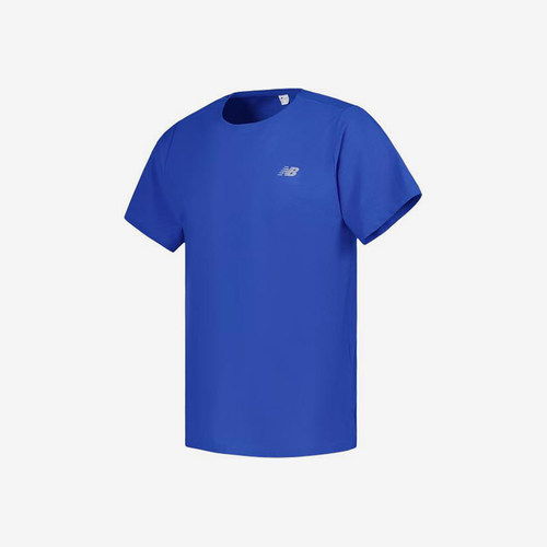 New Balance/NB正品夏季新款男子速干休闲透气短袖T恤MT41281-BUL