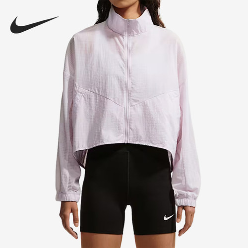 Nike/耐克正品女士短款时尚立领简约拉链长袖外套IF0588-583