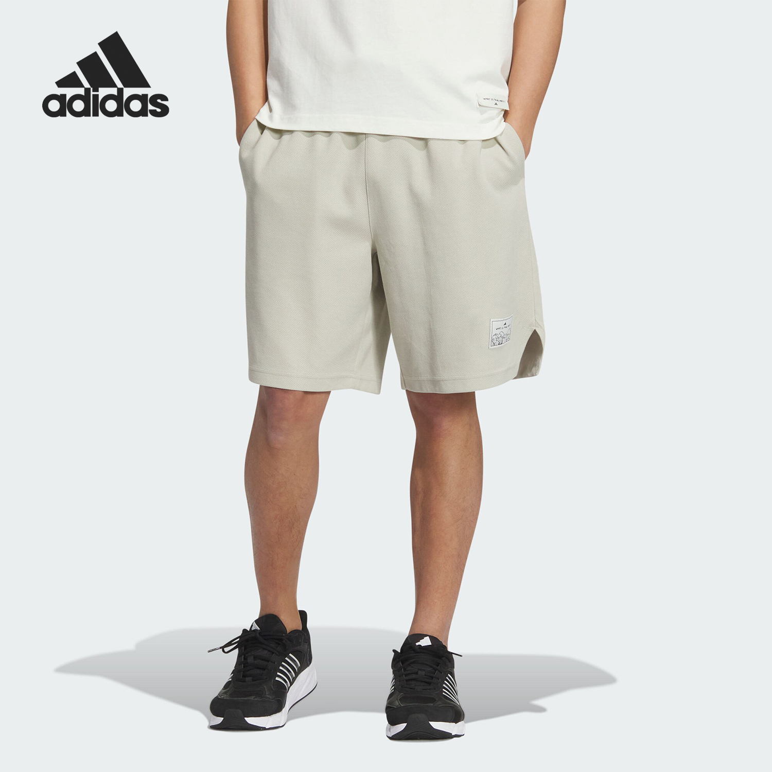 Adidas/阿迪达斯正品针织男士宽松运动透气休闲短裤JP4592