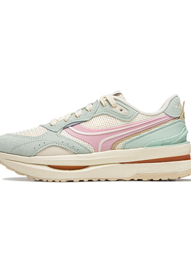 李宁征荣 RENEW 女子反光轻量高回弹换阵经典休闲鞋AGCU078-13