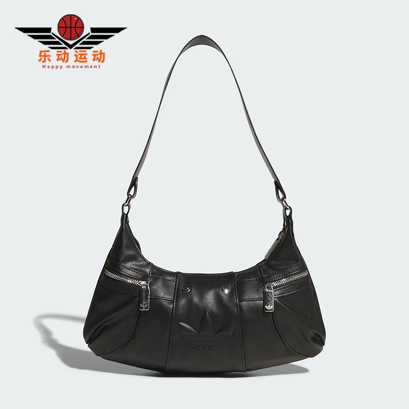 Adidas/阿迪达斯正品三叶草女士运动收纳经典便携单肩包KF4485