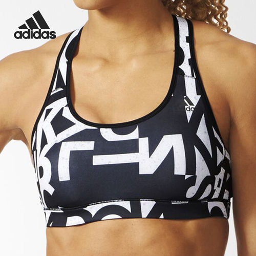Adidas/阿迪达斯正品 夏季新款女子运动休闲内衣背心式文胸AJ6585
