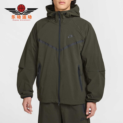 Nike/耐克正品Tech Windrunner男士梭织拉链外套HM7152-355