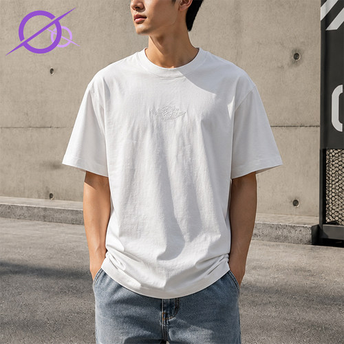 Nike/耐克正品JORDAN男士透气运动休闲简约短袖T恤DX5783-100