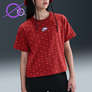 大童透气时尚 夏季 潮流复古经典 短袖 689 Nike T恤IB4463 耐克正品