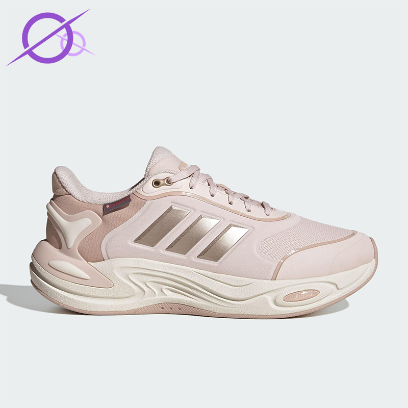 Adidas/阿迪达斯正品2025秋季款女士低帮耐磨减震跑步鞋JQ4092