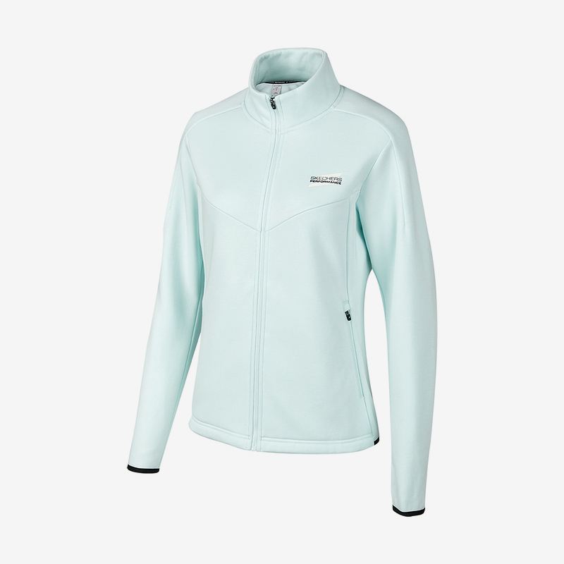 Skechers/斯凯奇正品新款女士立领防风训练休闲运动长袖外套
