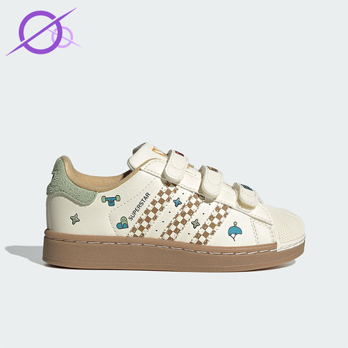 Adidas/阿迪达斯正品SUPERSTARICF新款儿童经典游乐场板鞋JS2470