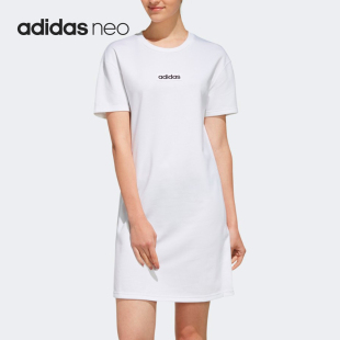 DRSS Adidas 运动连衣裙 neo 女子短袖 EI4704 阿迪达斯正品