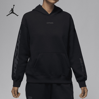 耐克女士加绒套头针织连帽卫衣