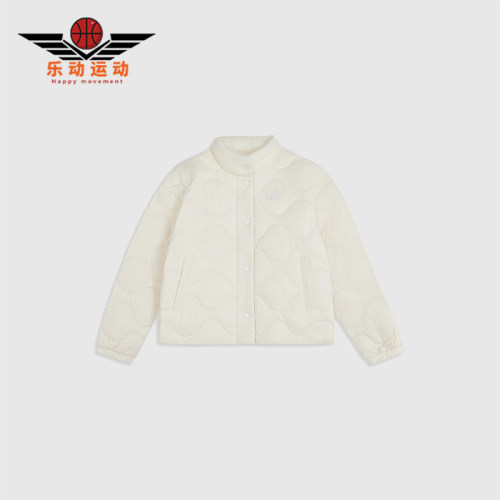 Puma/彪马正品SHORT女士短款立领落肩长袖羽绒夹克640306-87