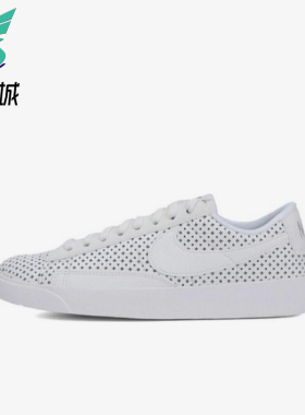 Nike/耐克正品新款女白色低帮简约经典圆头橡胶底板鞋AV9374-100