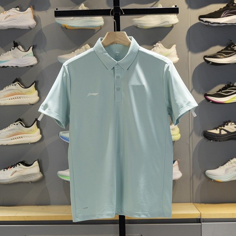 李宁正品2026春季新款男子翻领速干运动训练短袖POLO衫APLW241-3,运动服/休闲服装,运动POLO衫,淘宝优惠券,粉丝福利购,淘宝优惠卷