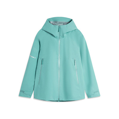 李宁正品CF溯男女同款防泼水宽松透气运动连帽夹克外套ACFU005-3