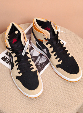 Nike/耐克正品Air Jordan 1 男子运动缓震高帮板鞋CT0978-203