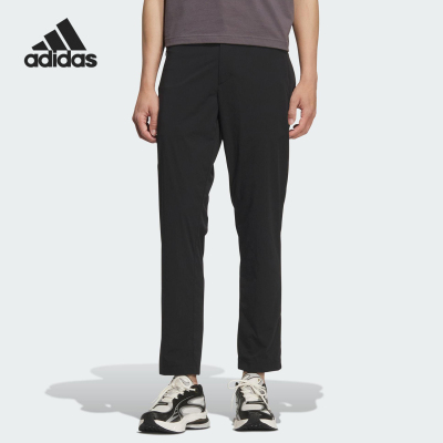 Adidas/阿迪达斯正品2025夏季款男士直筒运动休闲修身长裤KC5823