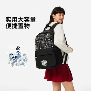 李宁正品 休闲双肩包ABSV247 迪士尼米奇联名系列男女款 大容量时尚