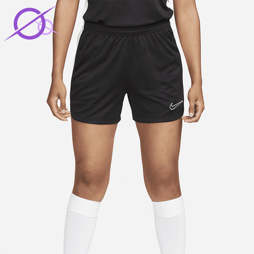 Nike/耐克正品Dri-FIT女士松紧腰足球透气运动训练短裤DX0128-010