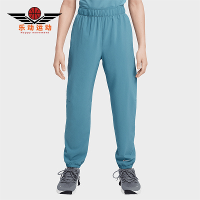 Nike/耐克正品Dri-FIT Multi大童梭织经典运动束脚长裤FN8371-006