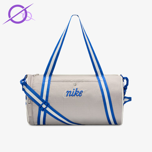 Nike/耐克正品2025新款男女同款拉链经典刺绣行李包DR6261-009