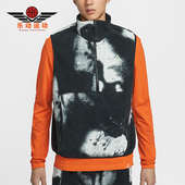 休闲摇粒绒图案马甲HV1122 Nike 060 Wolf Tree男士 耐克正品 ACG