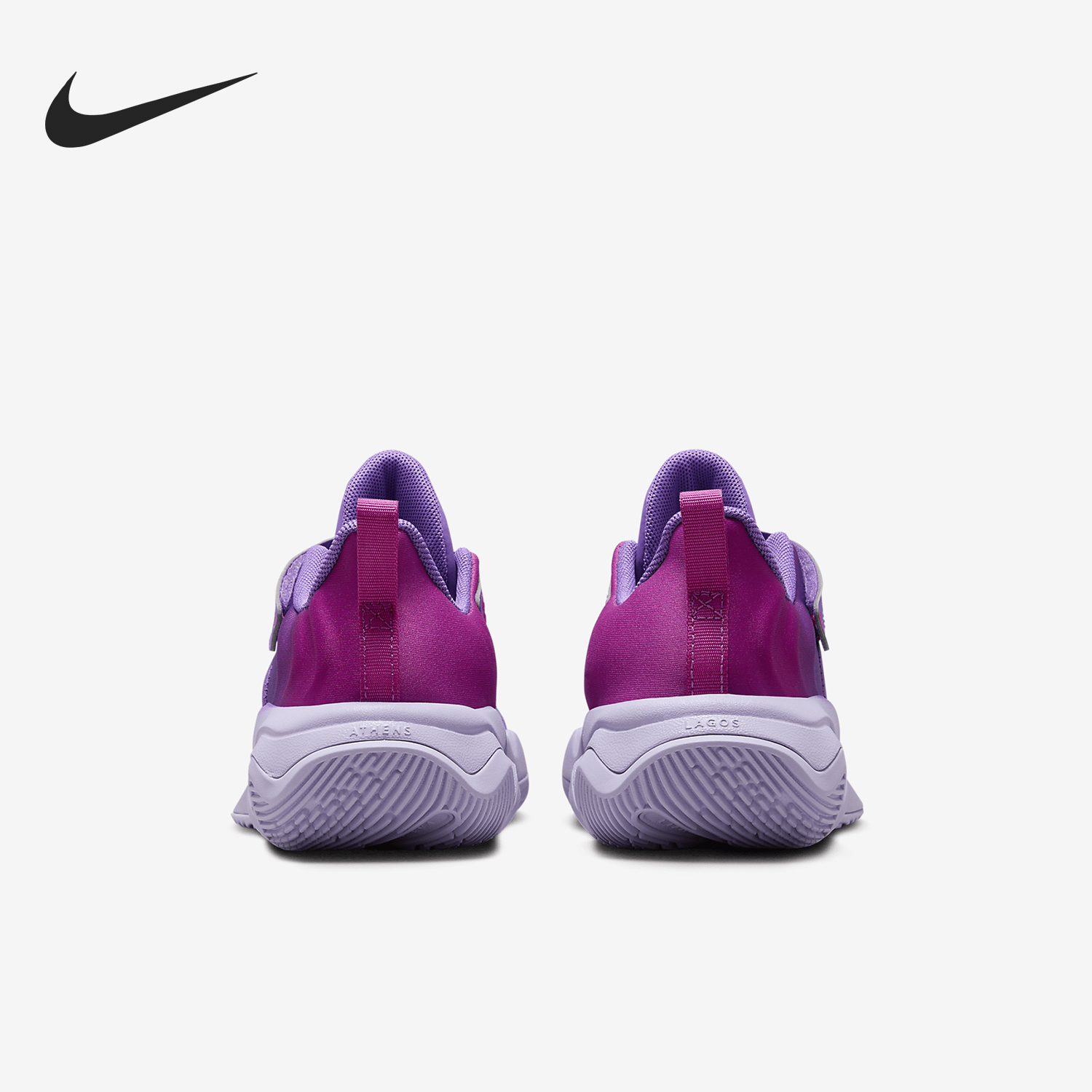 Nike/耐克正品当季新款儿童魔术贴时尚耐磨篮球鞋FZ6733-500