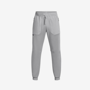 UA/安德玛正品运动男士针织舒适加绒保暖宽松训练长裤1382287-011