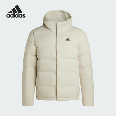 Adidas/阿迪达斯正品V HELIONIC HO J男士连帽保暖羽绒服KE5403