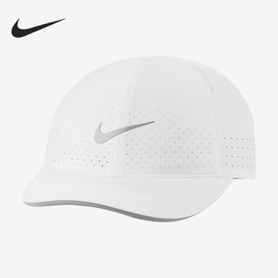 Nike/耐克正品Featherlight 女子透气跑步运动帽子 DC4090-100
