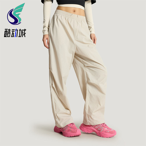 Adidas/阿迪达斯正品春秋女士运动日常宽松简约休闲长裤KX6803