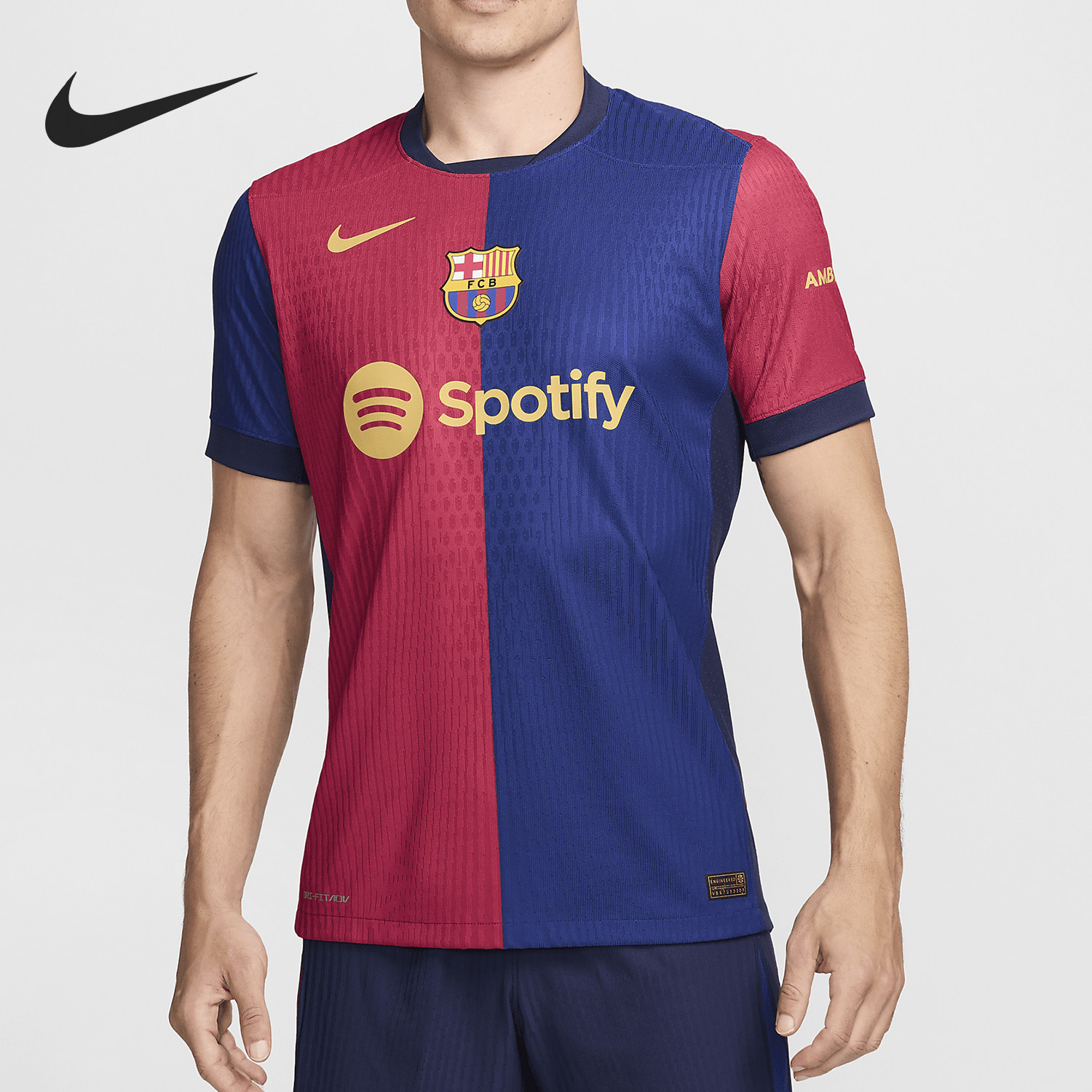 Nike/耐克正品Dri-FIT ADV男士训练透气足球球衣FN8775-456