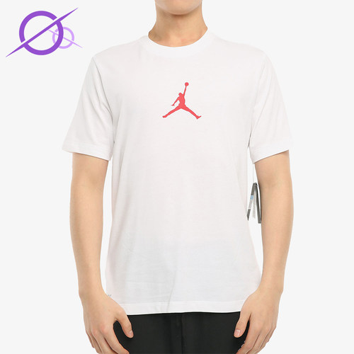 Nike/耐克正品JORDAN圆领运动休闲舒适轻便经典短袖T恤CW5191-101