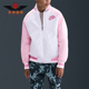 Nike 133 字母拉链校园绗缝夹克外套IR0013 耐克正品 大童保暖经典