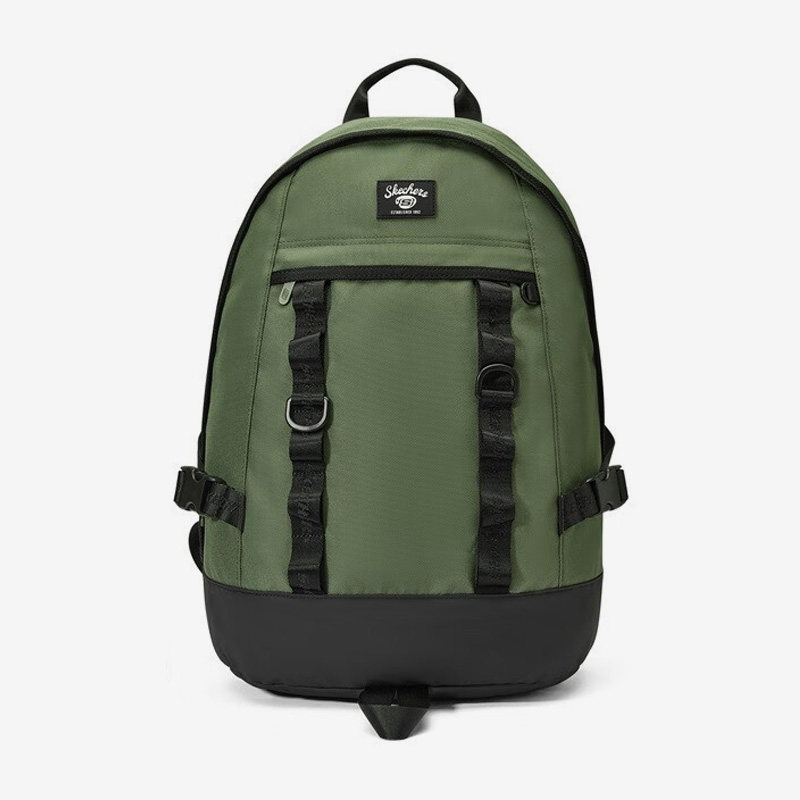 Skechers/斯凯奇正品2023新款男女大容量耐磨运动双肩背包