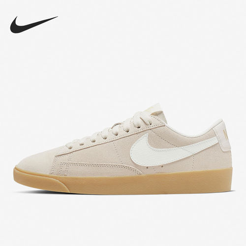 Nike/耐克正品BLAZER LOW 女子开拓者翻毛皮板鞋AV9373-004