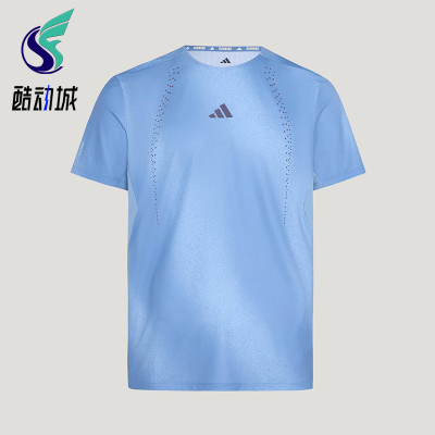Adidas/阿迪达斯正品夏季款男士亲肤透气经典运动短袖T恤KY5051