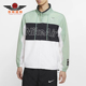 耐克正品 春秋男士 轻盈 Nike 连帽梭织拼接休闲运动夹克CJ4857 352