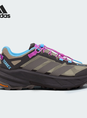 Adidas/阿迪达斯正品2026春季款男女减震抽绳耐磨徒步鞋KH8609