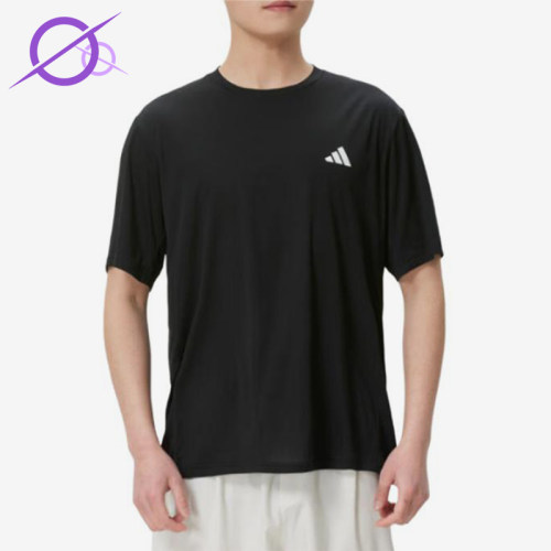 Adidas/阿迪达斯正品圆领套头短袖跑步T恤新款短袖T恤KU8712
