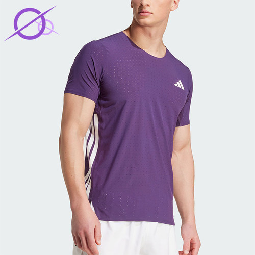 Adidas/阿迪达斯正品ADIZERORUNINGT-SHIRT男经典短袖T恤JV7171
