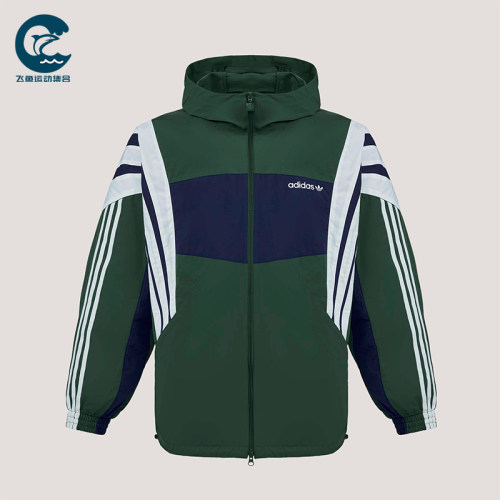 Adidas/阿迪达斯正品三叶草男士宽松时尚运动梭织耐穿外套KW4810