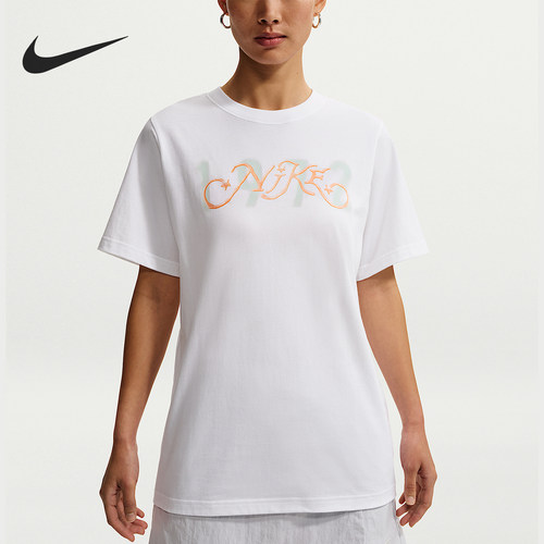 Nike/耐克正品Sportswear女士简约宽松日常透气T恤IR7559-100