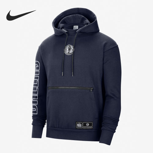 Nike/耐克正品达拉斯独行侠队 NBA男子套头连帽衫DH9450-419